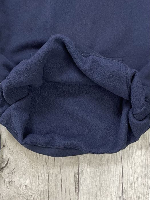 Champion кофта балахон 2XL размер толстовка синяя с принтом