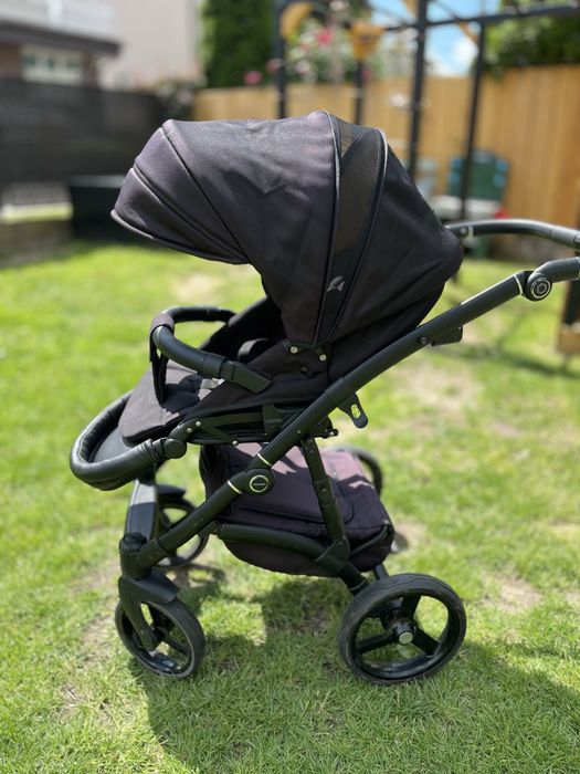 Wózek 2w1 Tako Laret Premium czarny + adaptery