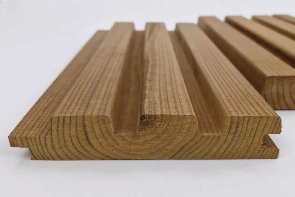 Lamela elewacyjna Thermo sosna TRIO 32x142 mm