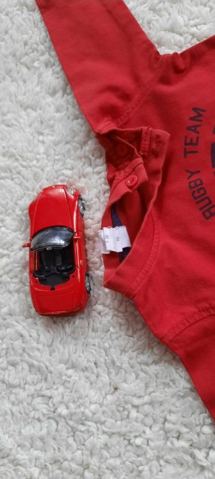 bluzka z dł.rękawem dla chłopca, w a`la prążki