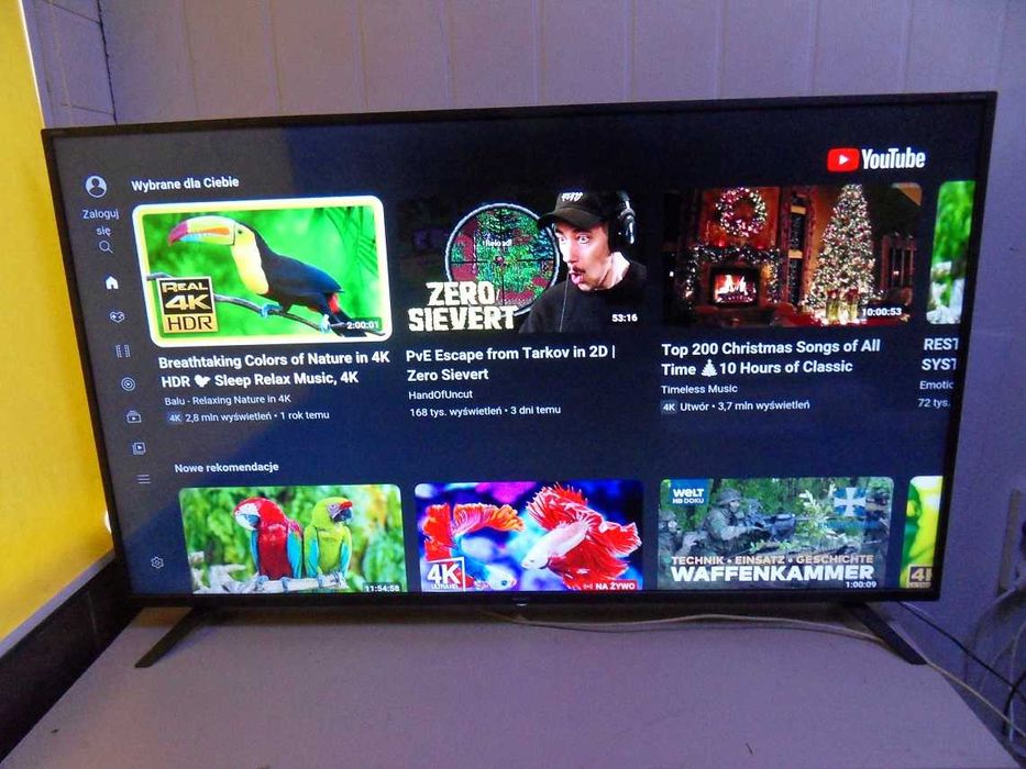 SHARP 55"  4K Smart-tv gwarancja