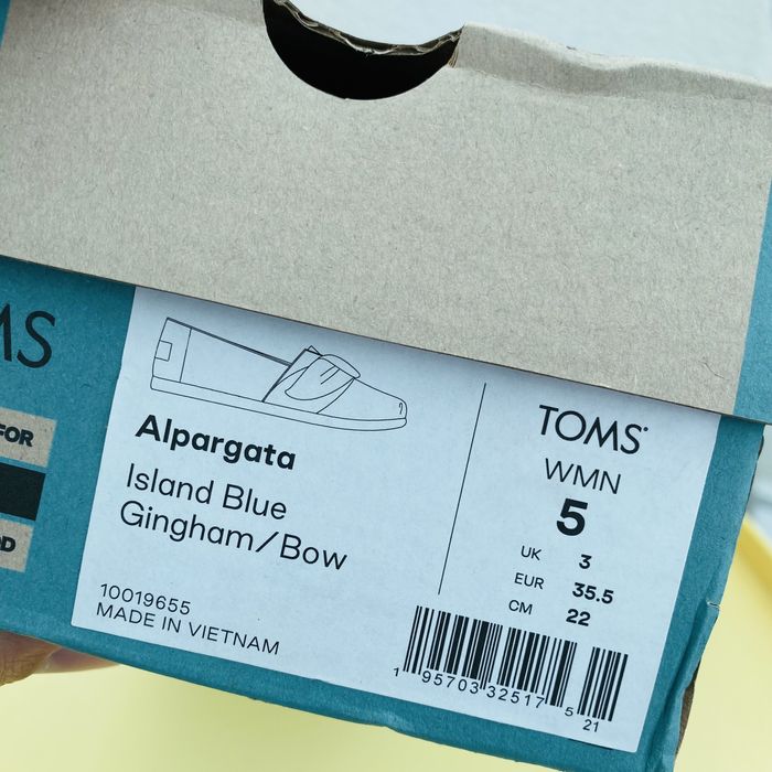 TOMS Alpargata Print Mulher | 35,5 EU | Novo na Caixa