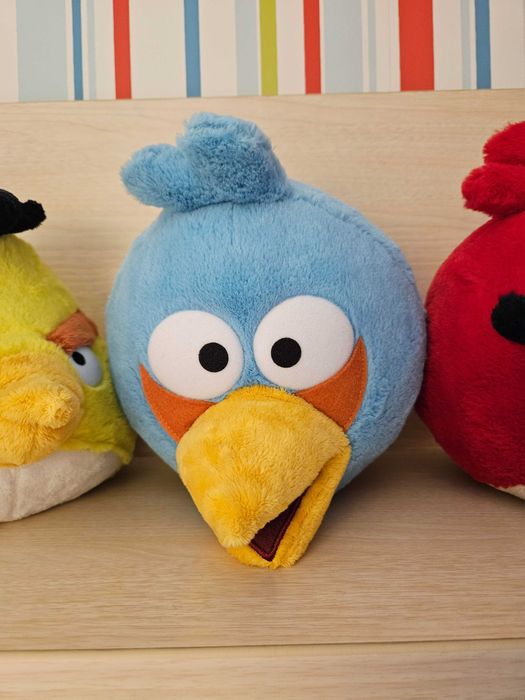 Colecção de 10 Peluches dos Angry Birds