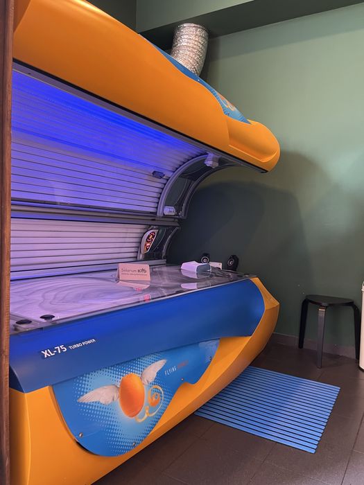 Soltron XL-75 solarium łóżko flying orange