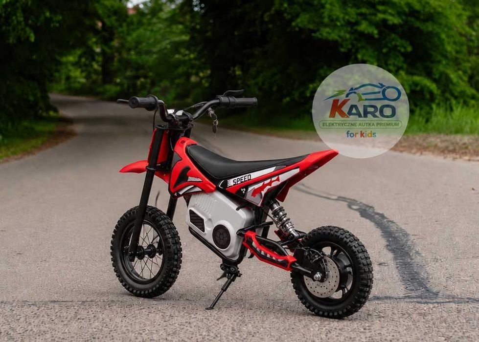 Cross Motor 36V Pojazd Elektryczny 350W Gumowe pompowane koła do 15 km/h