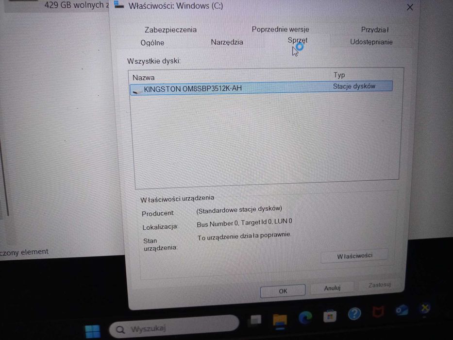 Lombardowski. Laptop HP 15s-eq 512GB SSD 8GB Win 11 BDB stan