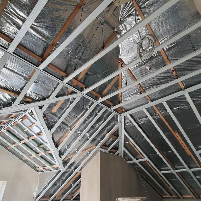 Монтаж гіпсокартона.