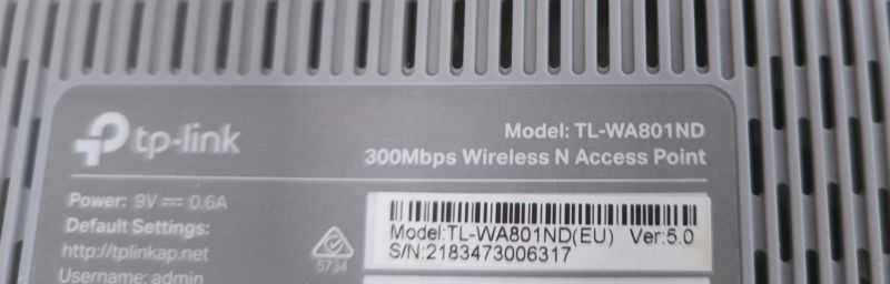 Access Point TP Link TL-WA801ND