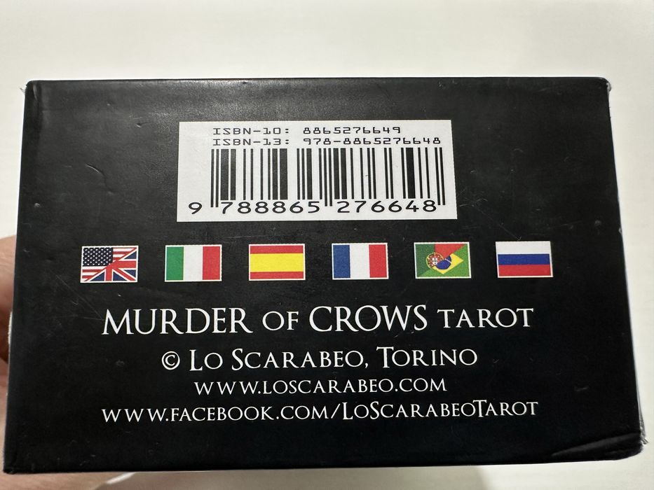 Таро Ворон Смерті - Murder of Crows Tarot. Оригінал