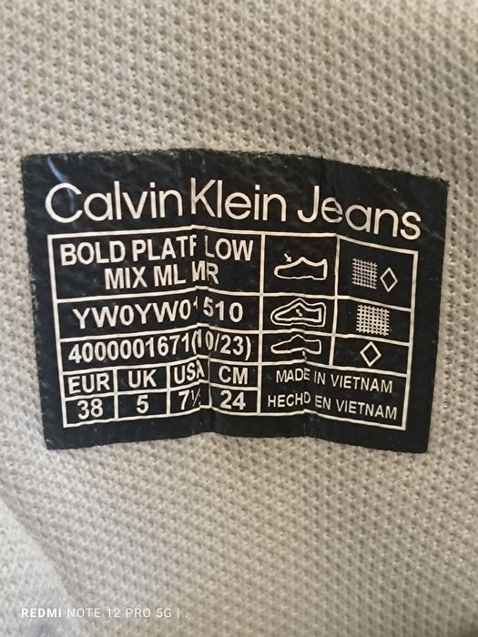 Sneakersy Calvin Clain