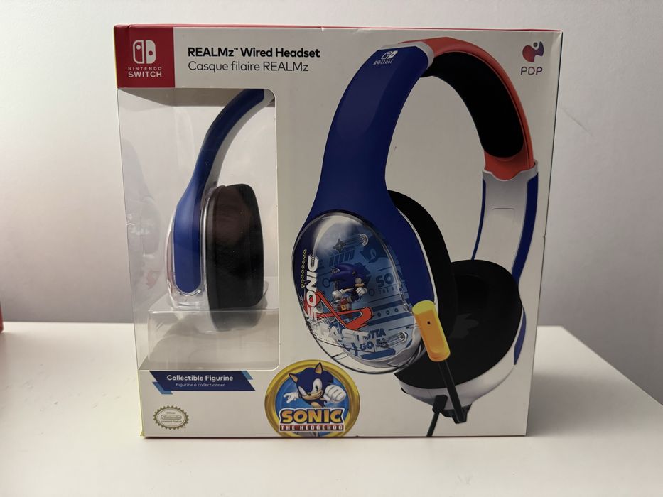 Auscultadores PDP Airlite Plus Sonic (Nintendo Switch)