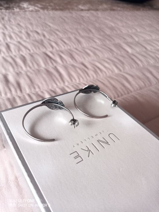 Argolas em filigrana de prata