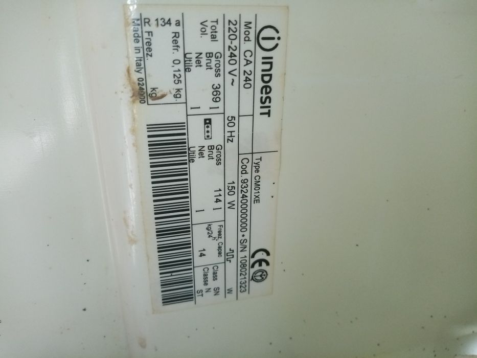 Холодильник Indesit (разборка)