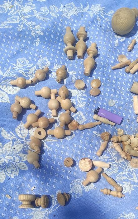 Дерев'яні вироби ручки стійки і