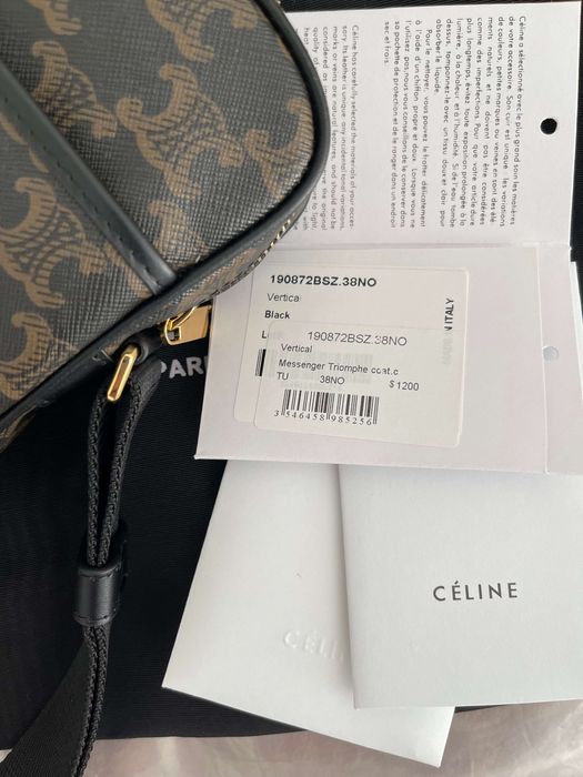 Чоловіча барсетка сумка мессенджер Celine