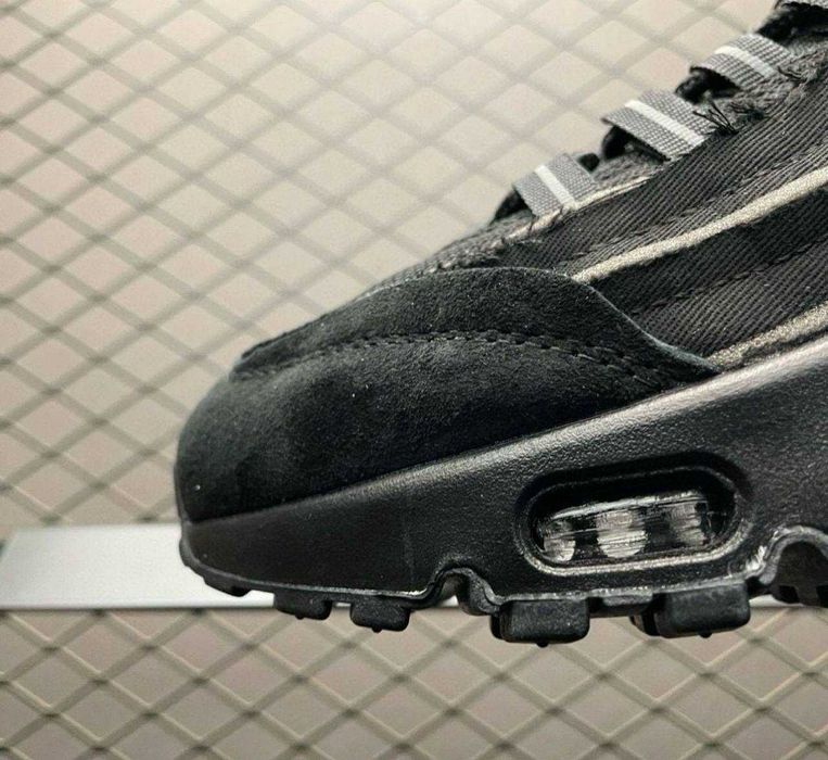 (БЕЗ ПЕРЕДОПЛАТИ)Nike Air Max 95 х CDG найк аір макс 95 чорні