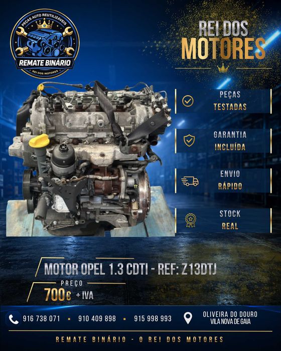 Motor OPEL 1.3 CDTI Z13DTJ