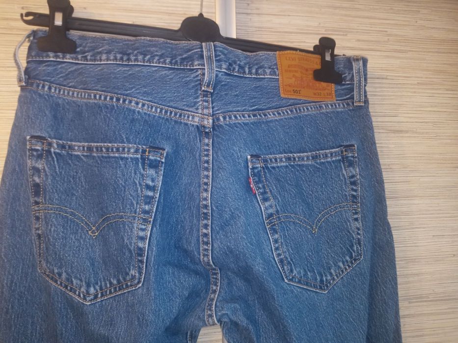 Levis 501 spodnie męskie jeansy W32 L32