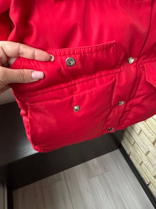 Куртка тепла червона Nikas.ua