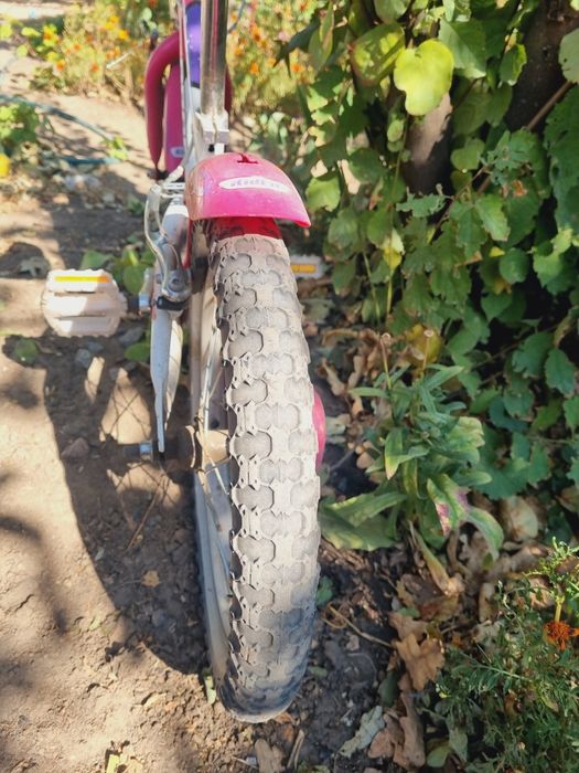 Велосипед детский розовый Драг 16 дюймов на 3 4 5 лет качественный