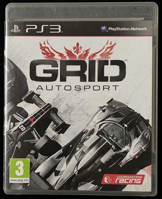 Grid AutoSport PL Dubbing na PS3 Komplet po polsku 100% Sprawny