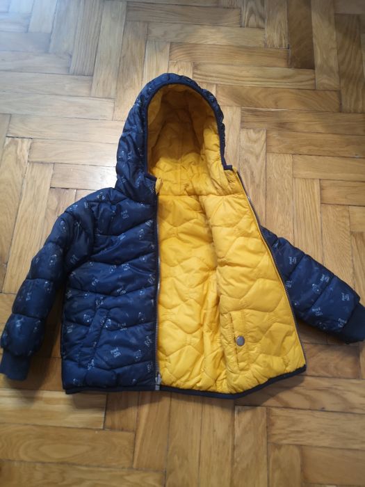 Kurtka pikowana dwustronna niemowlęca dziecięca