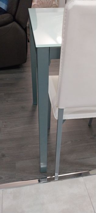 Mesa  tampo vidro temperado