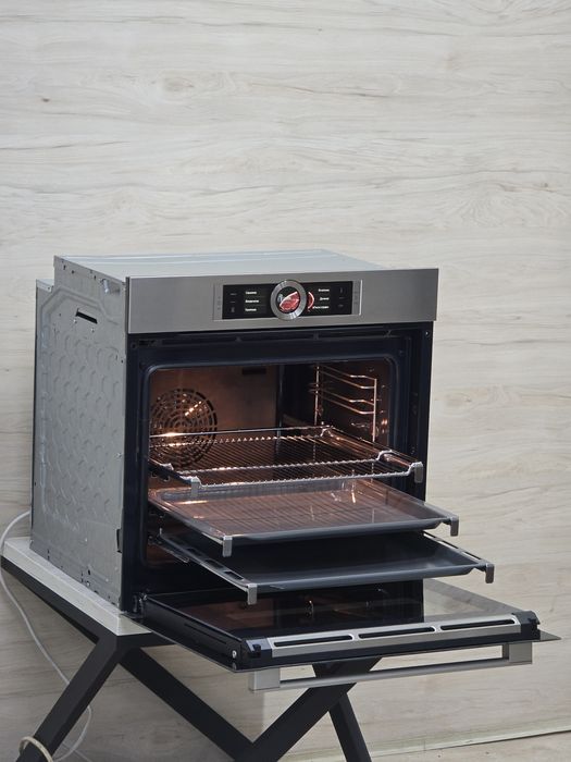 Духова шафа Bosch 8 серія 3 Екрани 2020року 2 протвеня Салазки