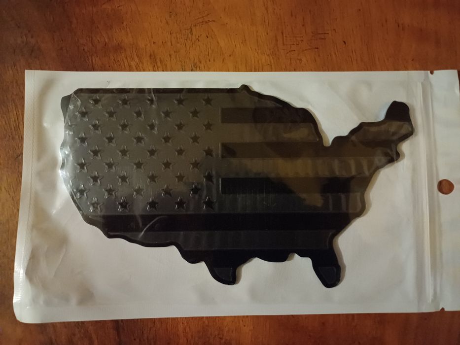 Naklejka flaga usa na auto I nie tylko