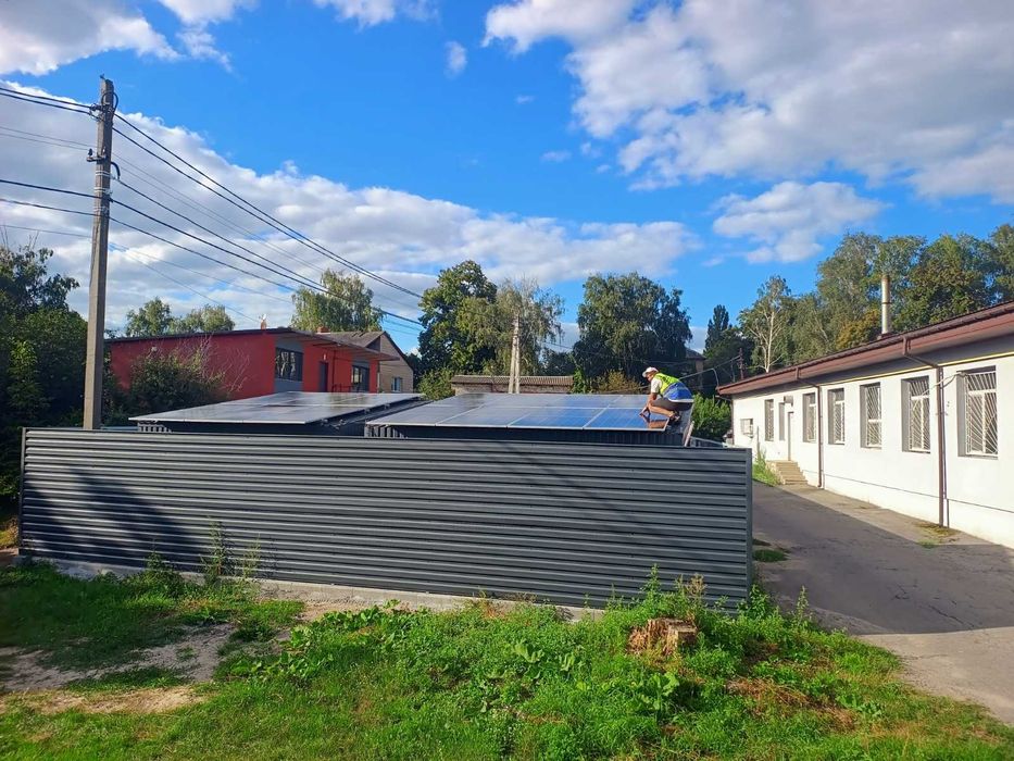 Сонячні панелі під ключ