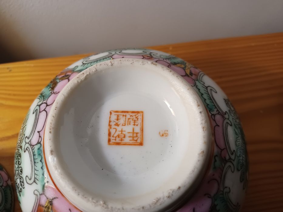 Taças variadas orientais