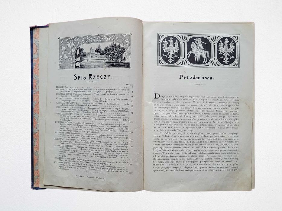 Dzieje Powstania Listopadowego 1830-31 Sokołowski | ANTYK ok. 1910