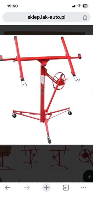 Podnosnik plyt gipsowych