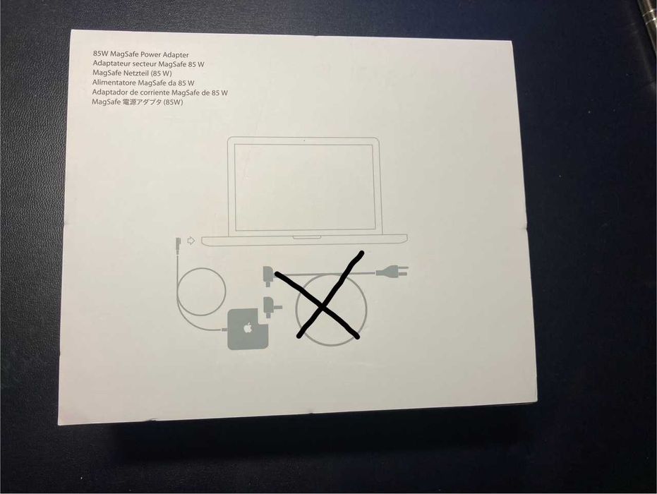 85W MagSafe 1 Adapter/Charger – Apple – Model A134364751298827905124