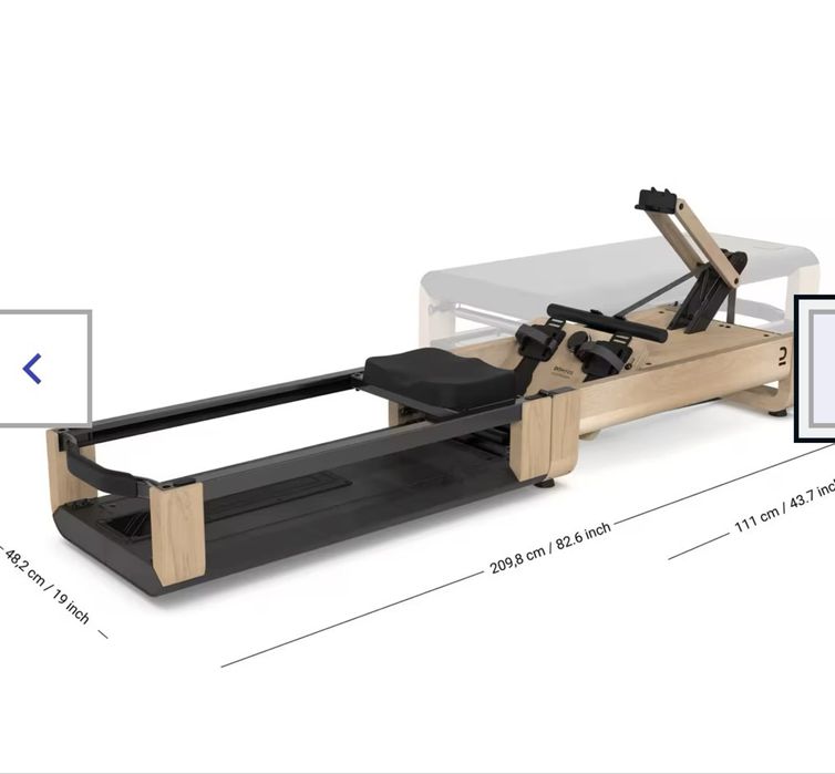Wioślarz Domyos Wood Rower 75 kg