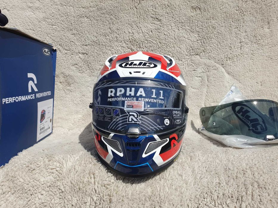 Hjc Rpha 11 rozm XL kask motocyklowy , dwie szybki