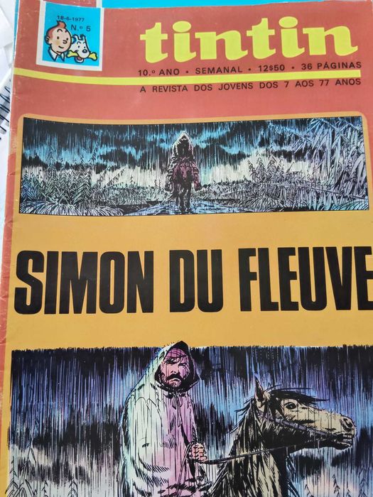 Revistas de Tintim, 10.º Ano, Semanal, de 1977