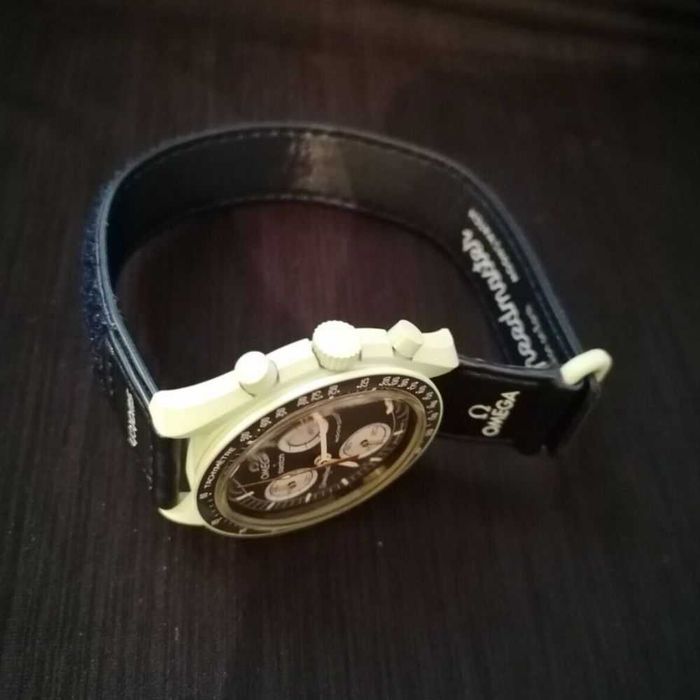 SO33G100 Omega Swatch MoonSwatch Polaris jak nowy