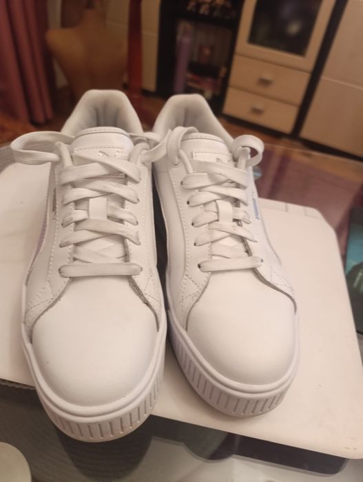 Sneakersy Puma carmen 38.5 platforma