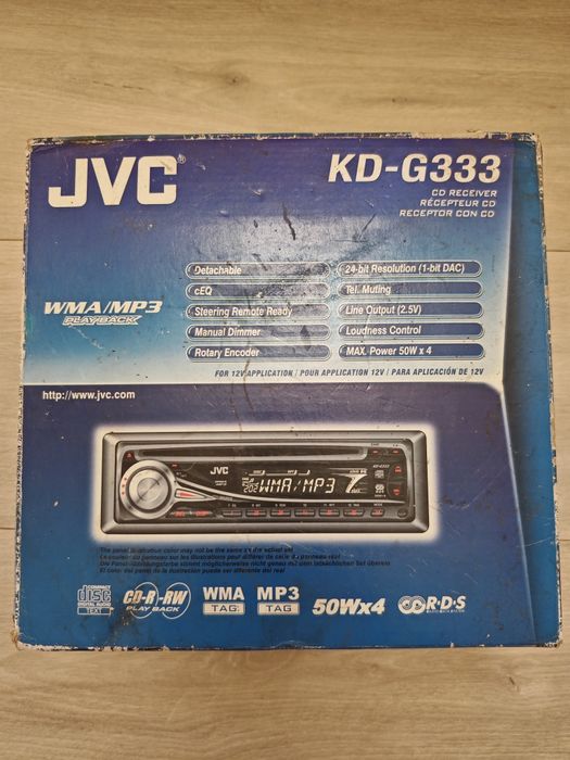 JVC KD-G333 Radioodtwarzacz