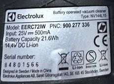 Ручний пилосос Electrolux - 1500 грн.