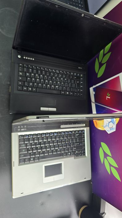 Uszkodzone laptopy, 2x hp, maxdata i asus