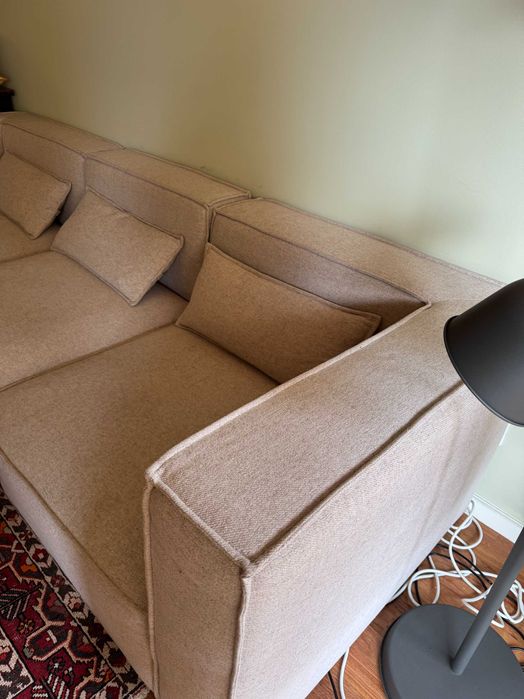 Sofá Modular 3 peças The Masie como NOVO