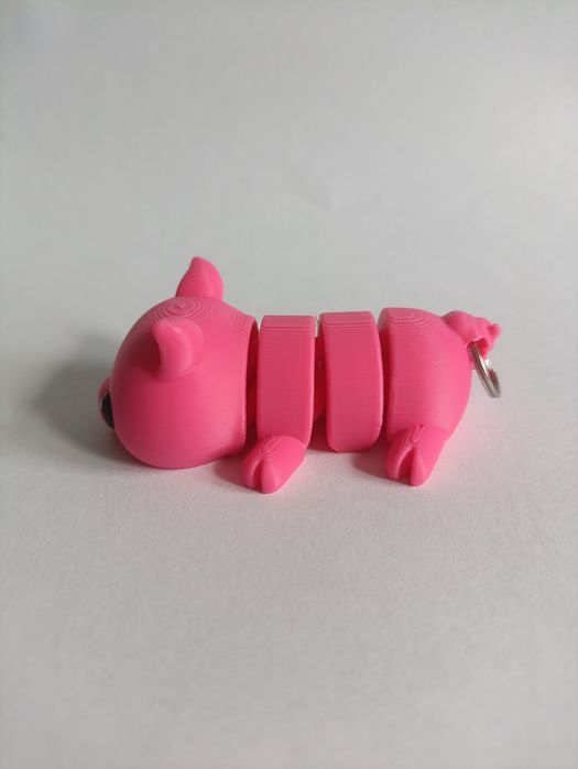 Breloczek świnka (druk 3d)