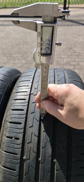 Opony letnie Continental EcoContacy 6. 235/55R18. 100V. 5,6-5 mm. Rok 2023