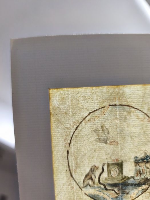 Emblema Filosófico-Alquímico, séc. XVIII