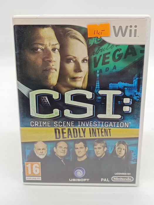 csi: crime scene investigation - deadly intent nintendo wii