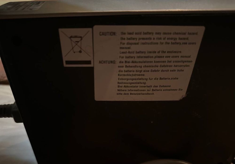 Mustek PowerMust 600 OffLine дбж упс