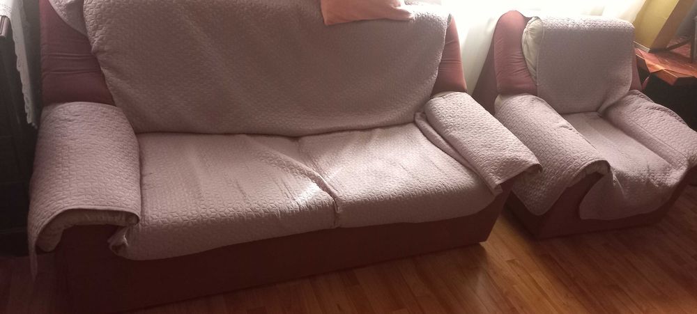 Vendo sofa cama conjunto Odivelas • OLX Portugal