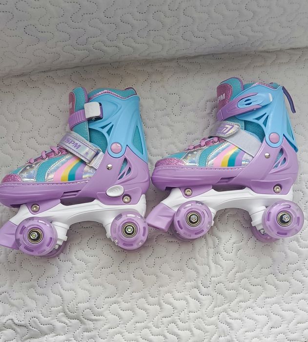 Wrotki podświetlane rozm.S